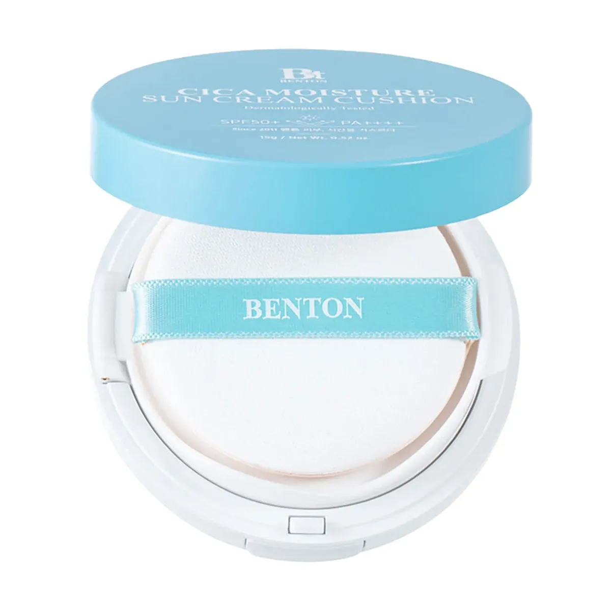 Сонцезахисний кушон з центелою Benton Cica Moisture Sun Cream Cushion SPF50 PA++++ 15 г