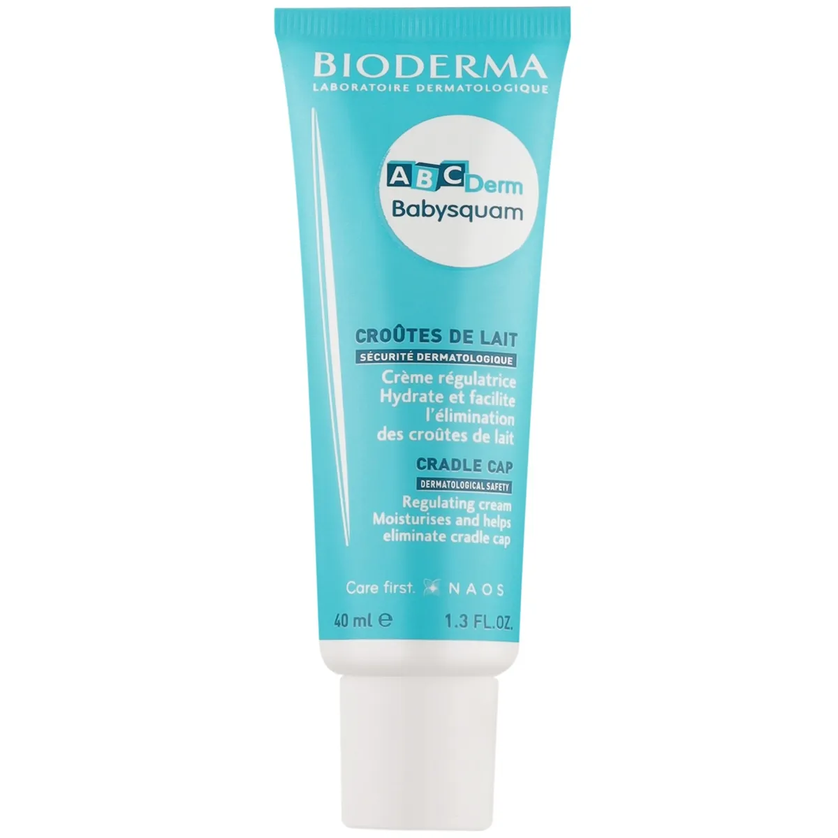 Крем для видалення молочних кірочок Bioderma ABCDerm Baby Squam 40 мл