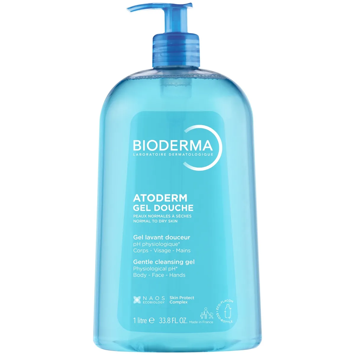 Гель для душу, для сухої та чутливої шкіри Bioderma Atoderm Gentle Shower Gel 1000 мл