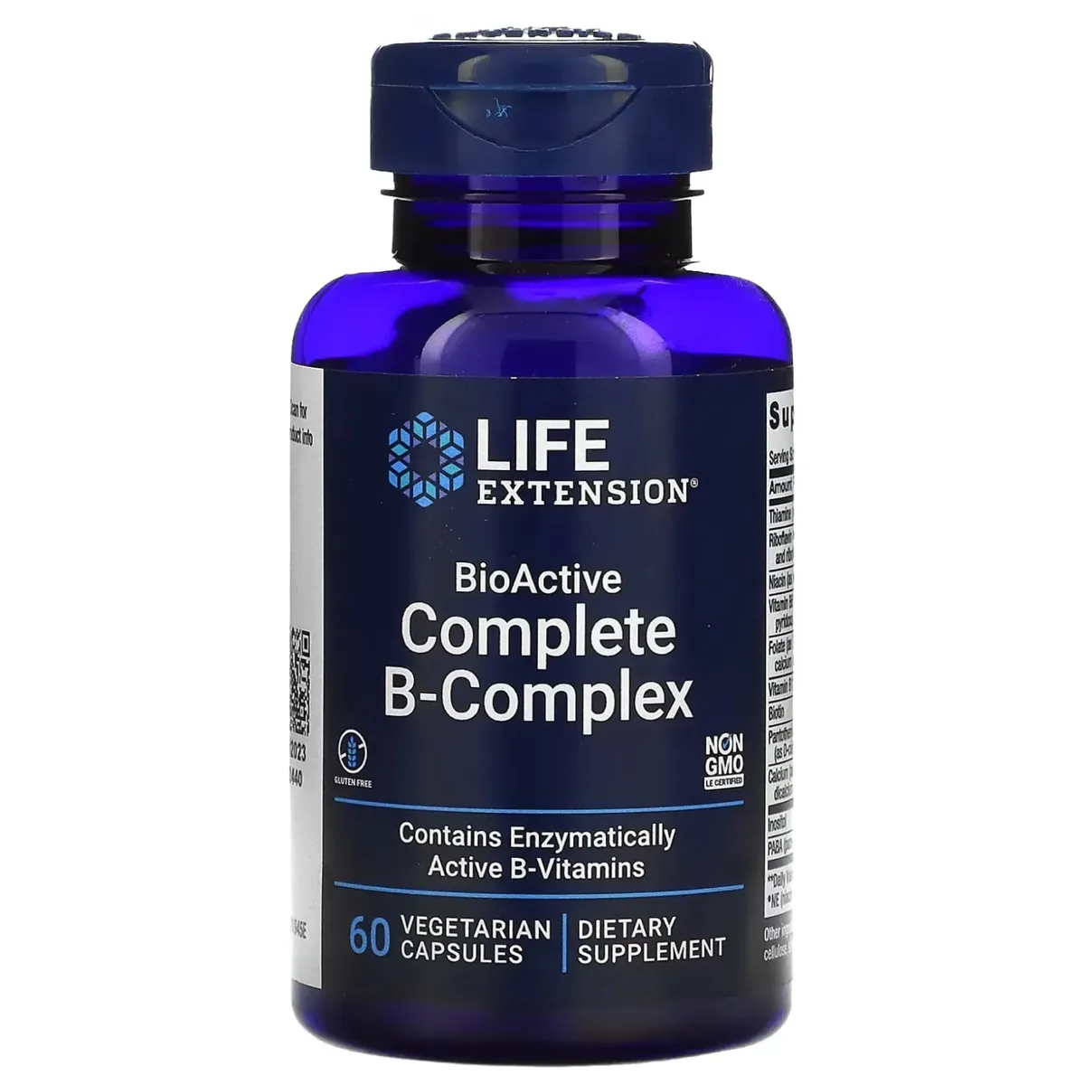 Активний B-комплекс Life Extension BioActive Complete B-Complex 60 шт