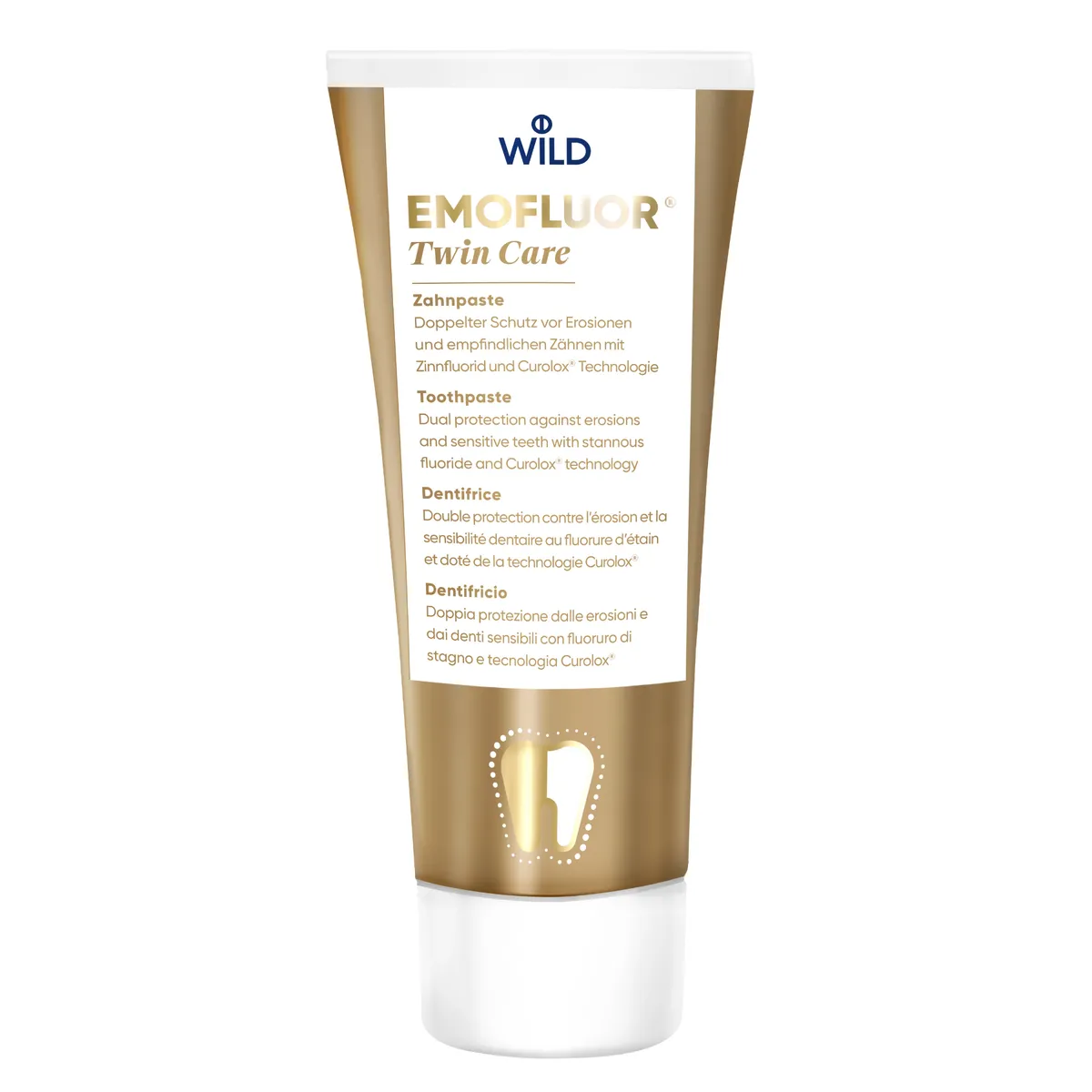 Зубна паста Dr.Wild Emofluor Pro Twin Care 75 мл