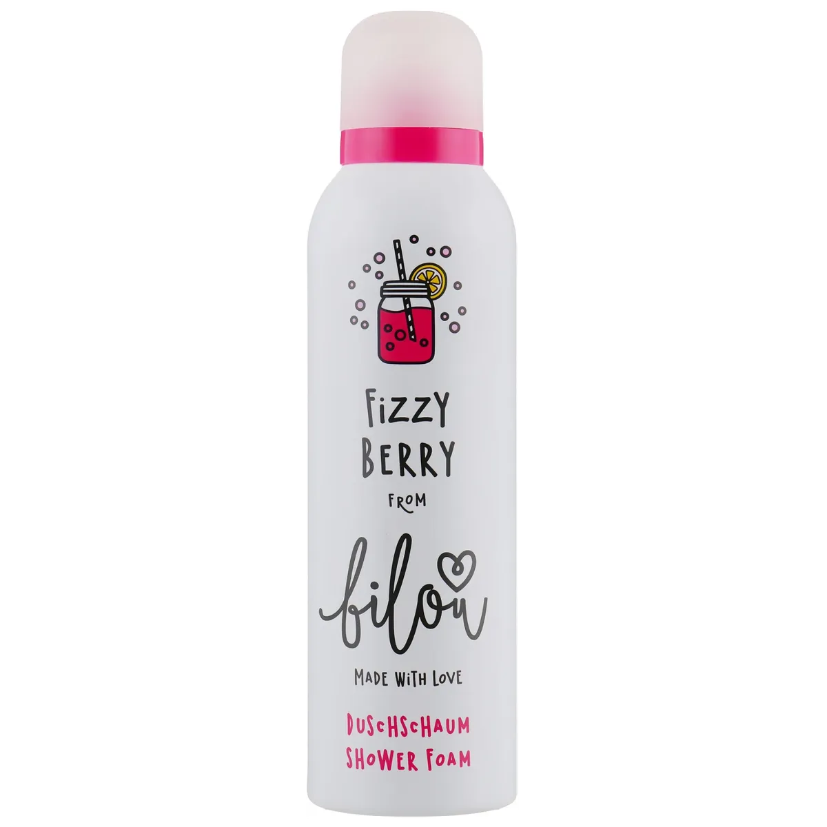 Пінка для душу Bilou Fizzy Berry 200 мл