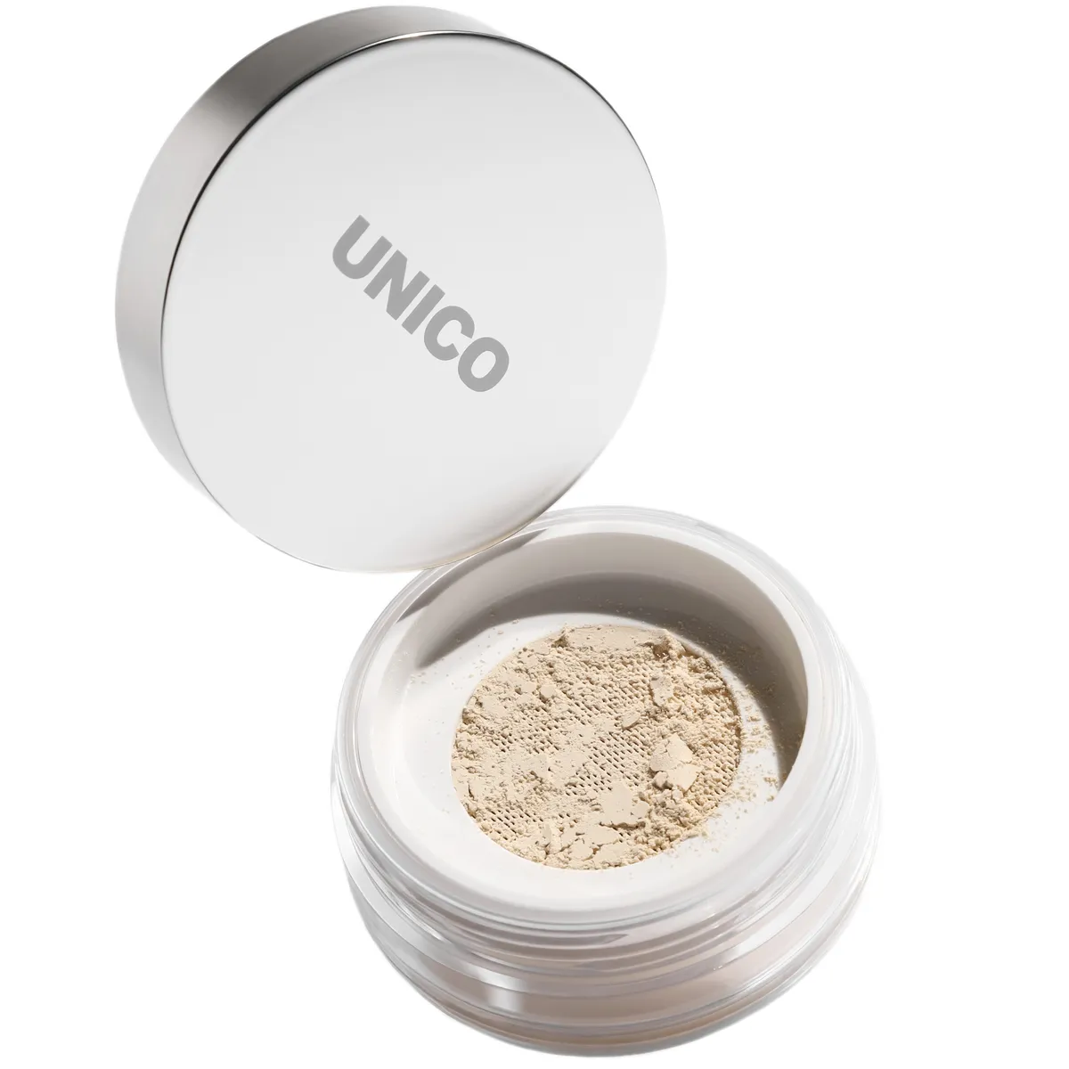 Пудра розсипчаста для обличчя бежева Unico Setting & Finishing Powder Eclair 10 г