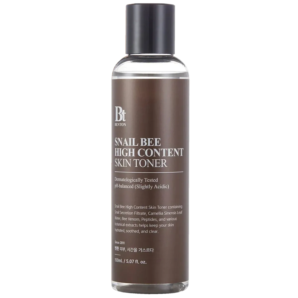 Тонер з муцином равлика и отрутою бджоли Benton Snail Bee High Content Skin Toner 150 мл