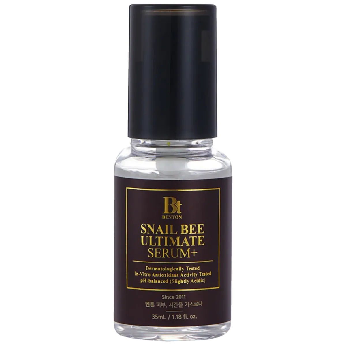 Інтенсивна сироватка з муцином равлика та бджолиною отрутою Benton Snail Bee Ultimate Serum Plus 35 мл