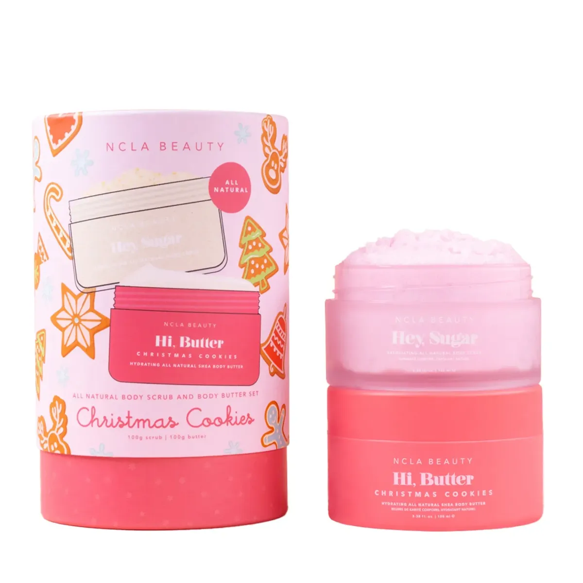 Подарунковий набір для догляду за тілом «Різдвяне печиво» NCLA Beauty Christmas Cookies Body Care Gift Set 2 в 1