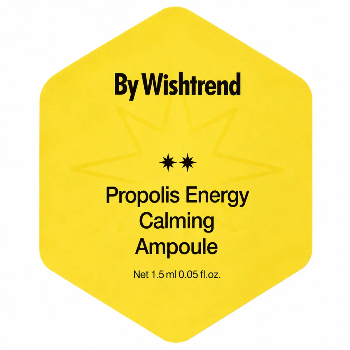 Ампула з екстрактом прополісу By Wishtrend Propolis Energy Calming Ampoule 1,5 мл, Саше (Тестер)