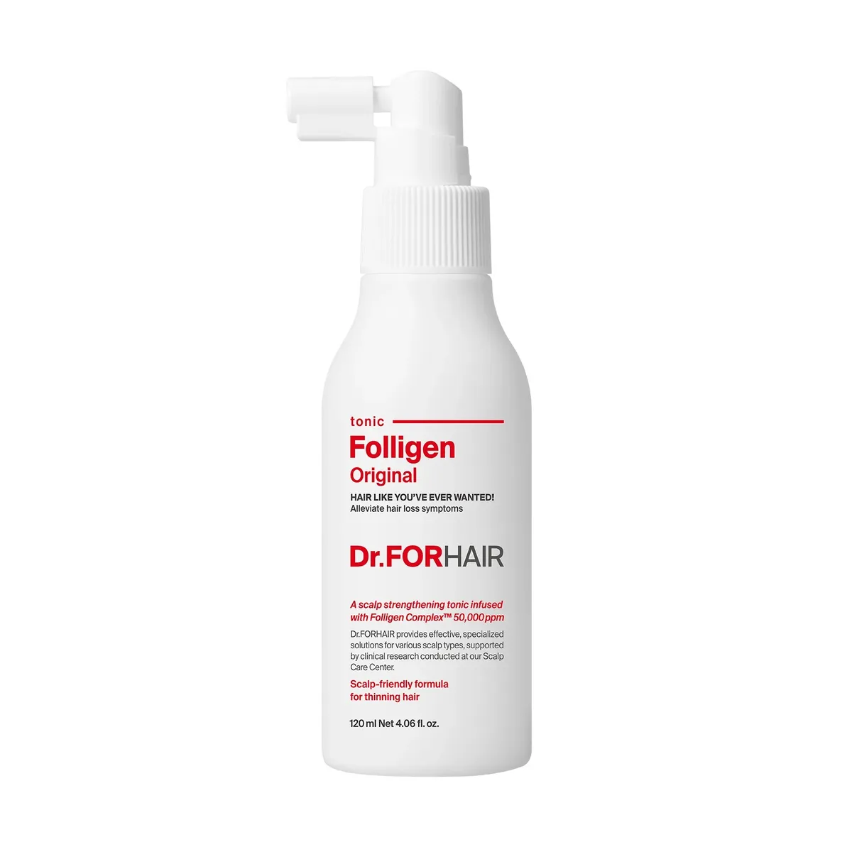 Стимулювальний тонік для росту волосся Dr.FORHAIR Folligen Tonic 120 мл