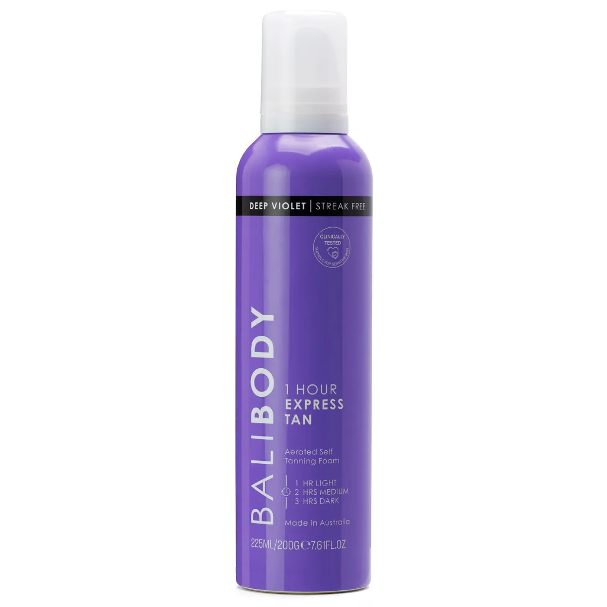Експрес автозасмага для тіла у відтінку Deep Violet Bali Body Express Self Tan 225 мл
