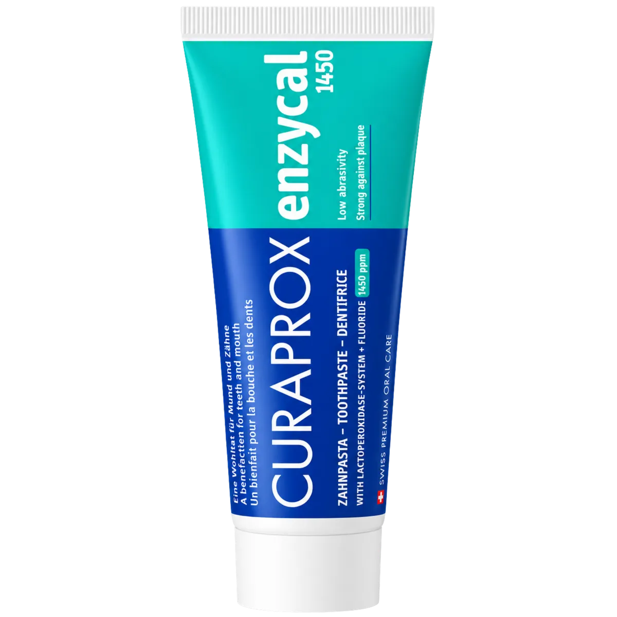 Зубна паста Curaprox Enzycal 1450 ppm 10 мл, Мініатюра