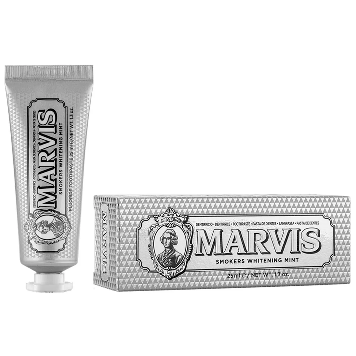 Зубна паста відбілювальна для курців Marvis Smokers Whitening Mint 25 мл