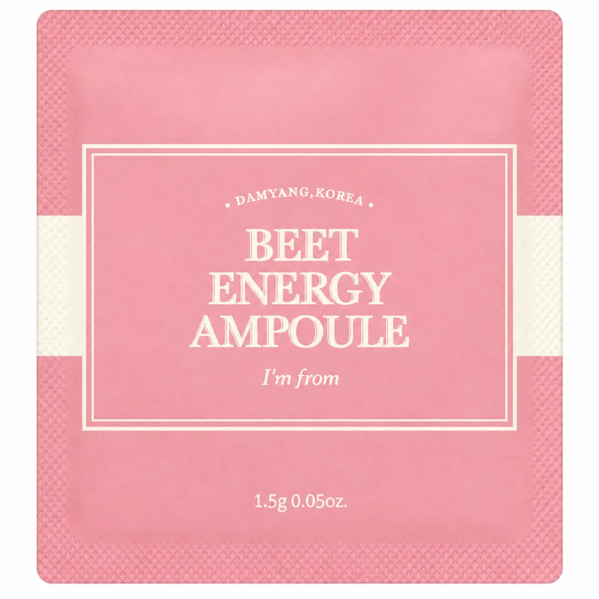 Сироватка для сяйва шкіри на основі буряка I`m From Beet Energy Ampoule 1,5 г, Саше (пробник)