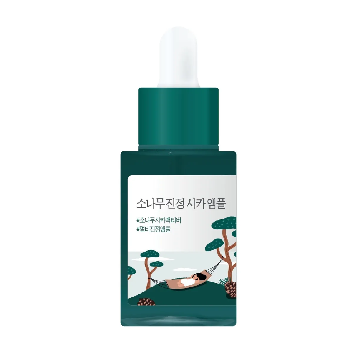 Заспокійлива сироватка з екстрактом голок сосни ROUND LAB Pine Calming Cica Ampoule 30 мл