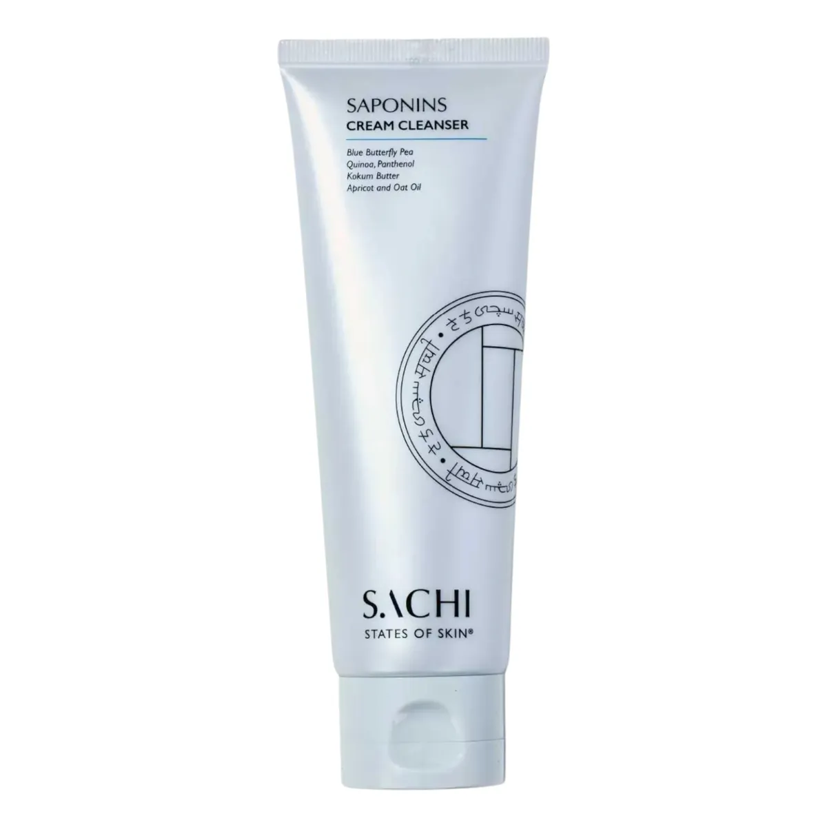 Кремовий засіб для очищення шкіри обличчя SACHI Skin Saponins Cream Cleanser 120 мл