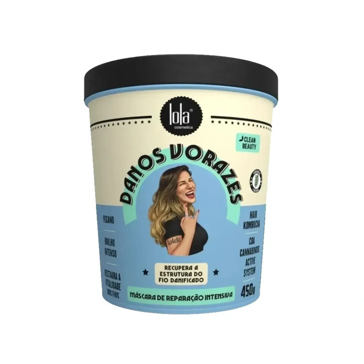 Відновлювальна маска для волосся Lola From Rio Danos Vorazes 450 г