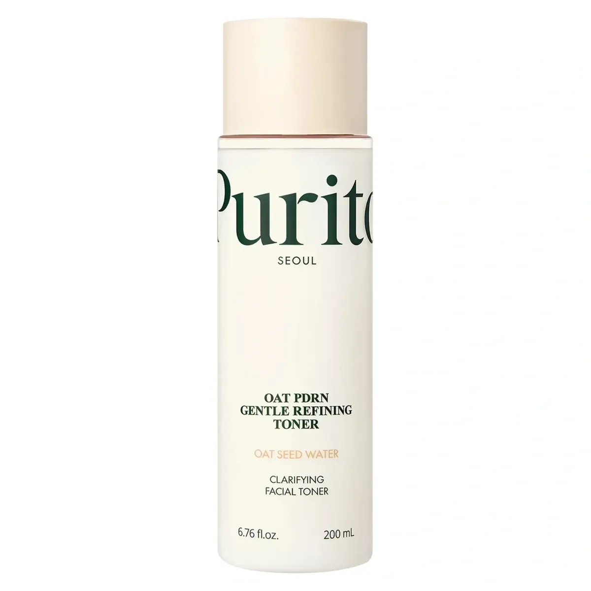 Молочний тонер з PDRN насіння вівса Purito Seoul Oat PDRN Gentle Refining Toner 200 мл