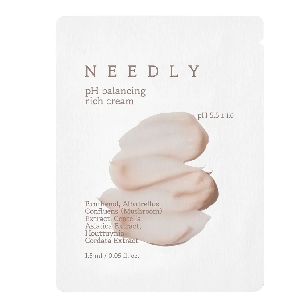 Інтенсивний зволожувальний крем з екстрактом гриба альбатрелус Needly pH Balancing Rich Cream 50 мл