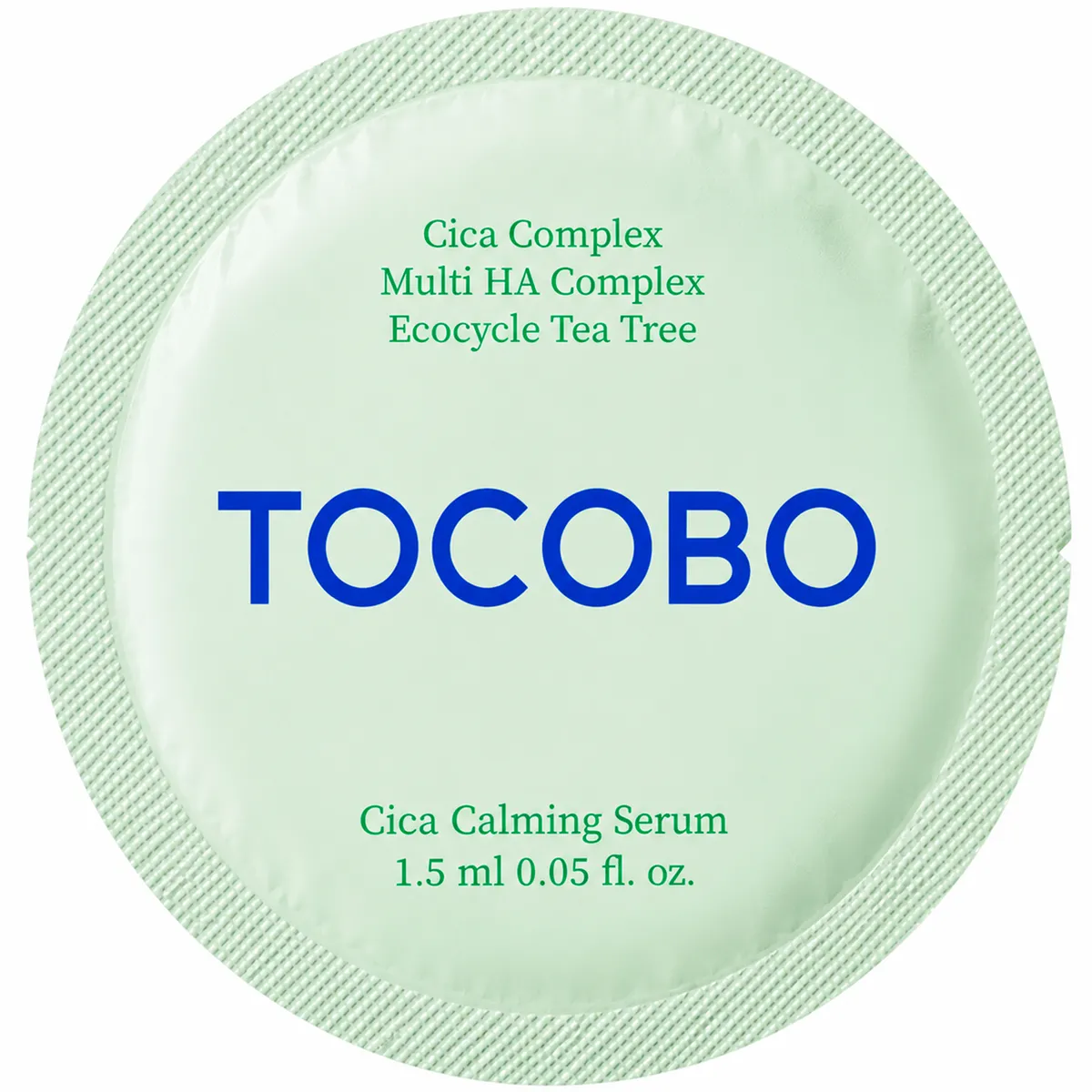 Заспокійлива сироватка для чутливої шкіри з центелою TOCOBO Cica Calming Serum 1,5 мл