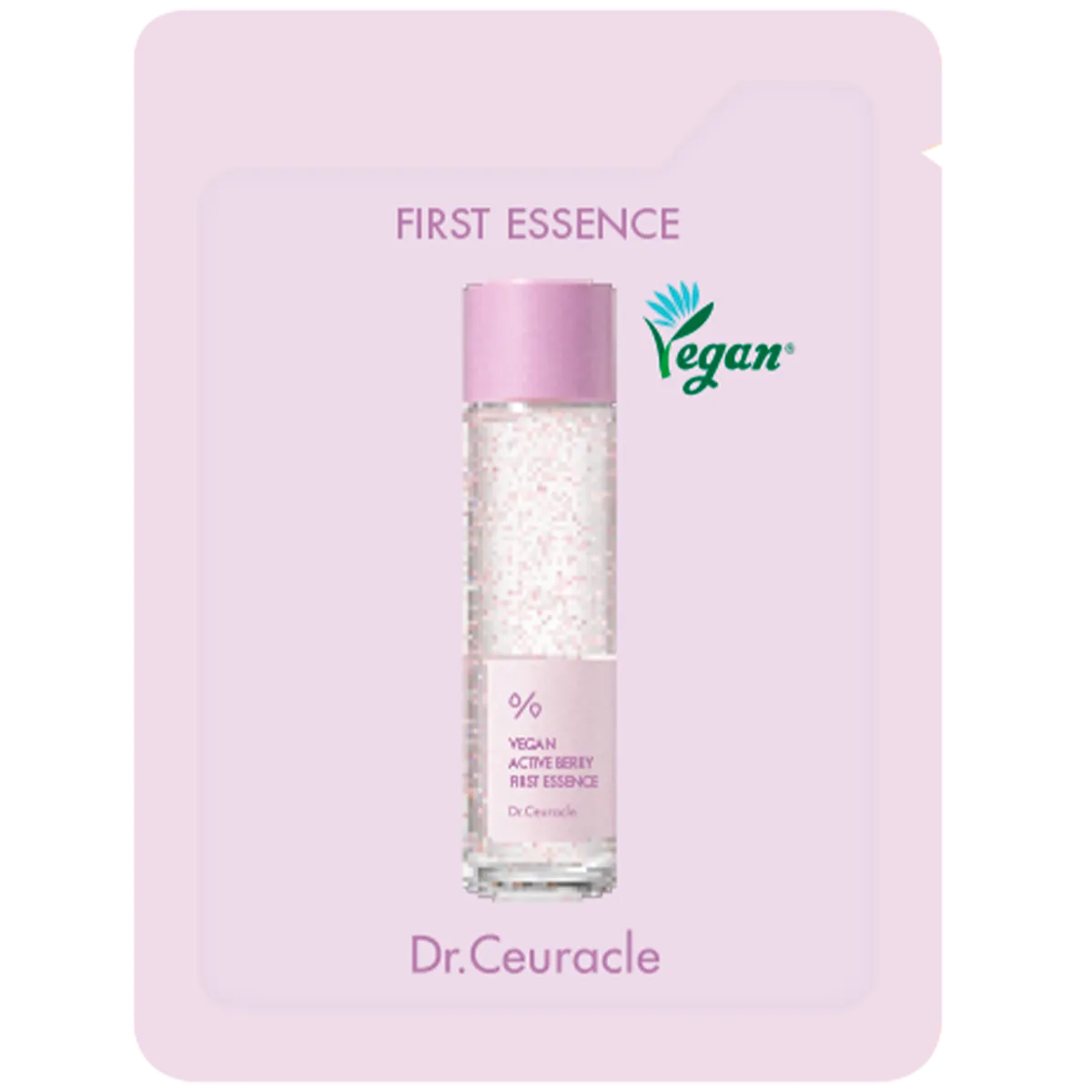 Стартова есенція з ресвератролом та екстрактом журавлини Dr.Ceuracle Vegan Active Berry First Essence 2 мл, тестер