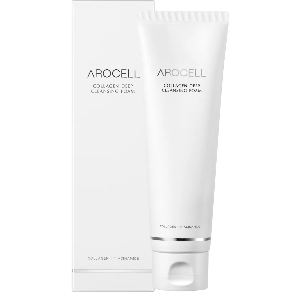 Пінка для глибокого очищення шкіри з колагеном Arocell Collagen Deep Cleansing Foam 120 мл