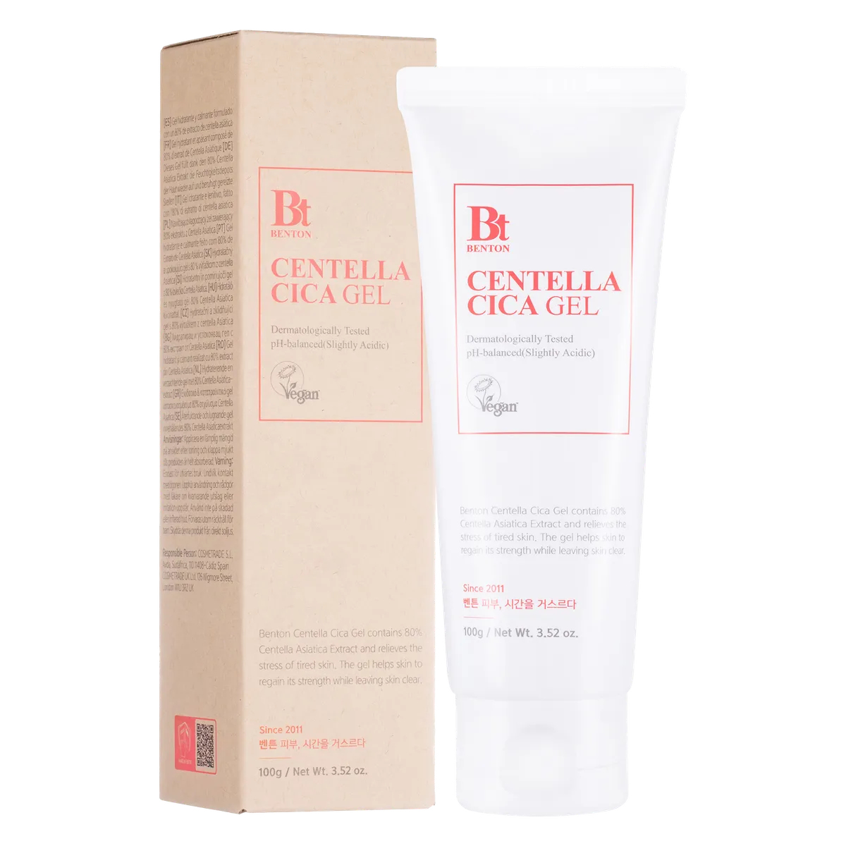 Гель з центелою Benton Goodbye Redness Centella Gel 100 г