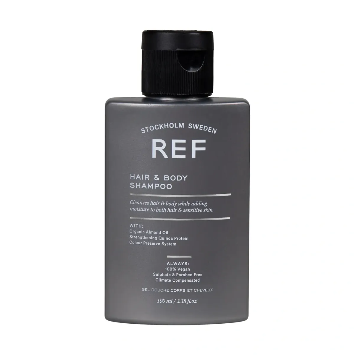 Шампунь-гель для душу чоловічий REF Hair & Body Shampoo 100 мл