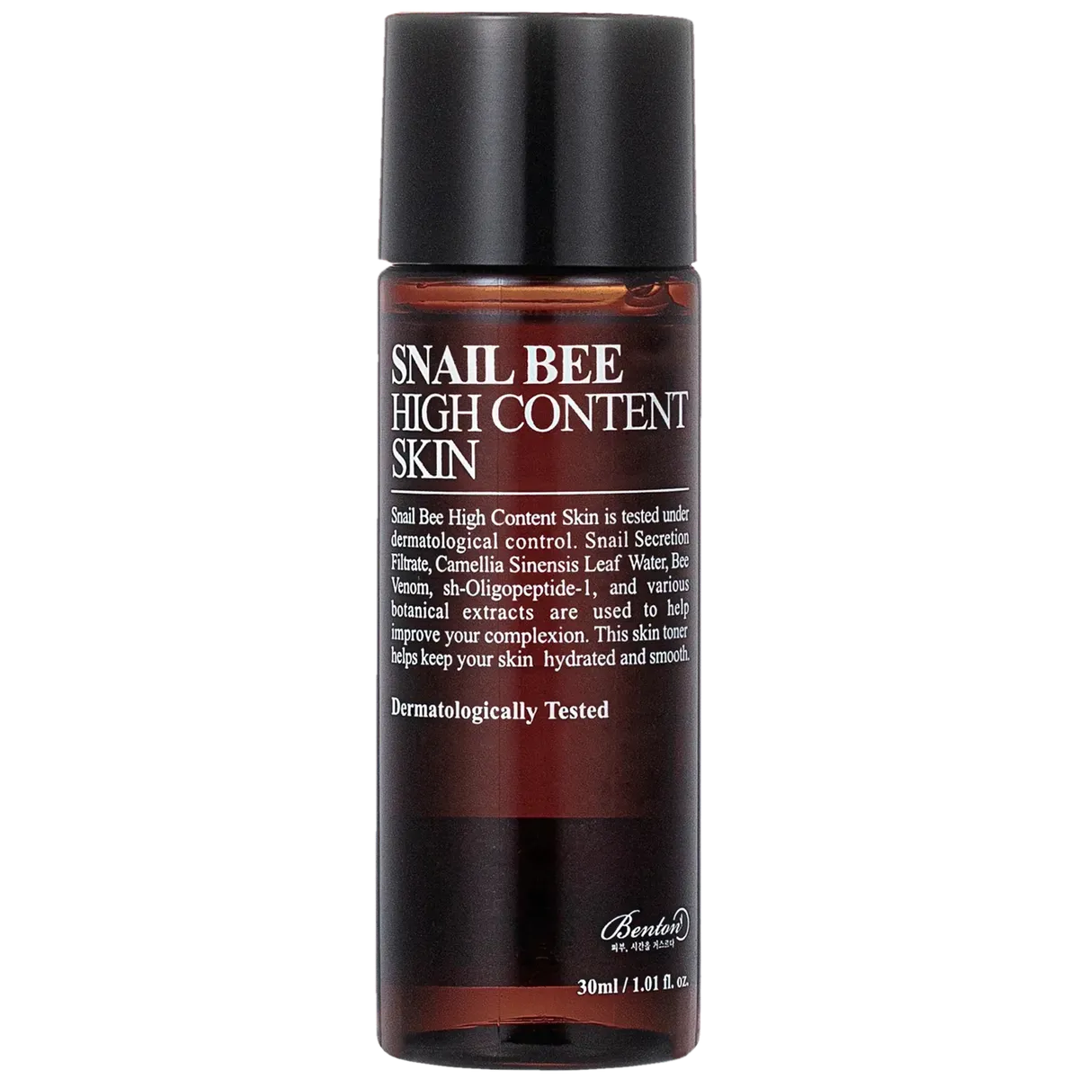 Тонер з муцином равлика и отрутою бджоли Benton Snail Bee High Content Skin Toner 150 мл