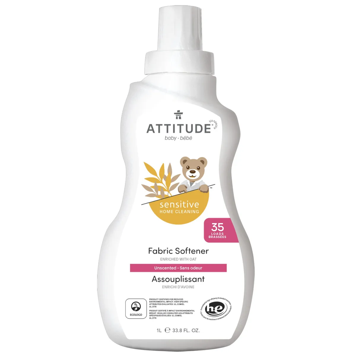 Кондиціонер для дитячої білизни Sensitive Skin Attitude 1000 мл