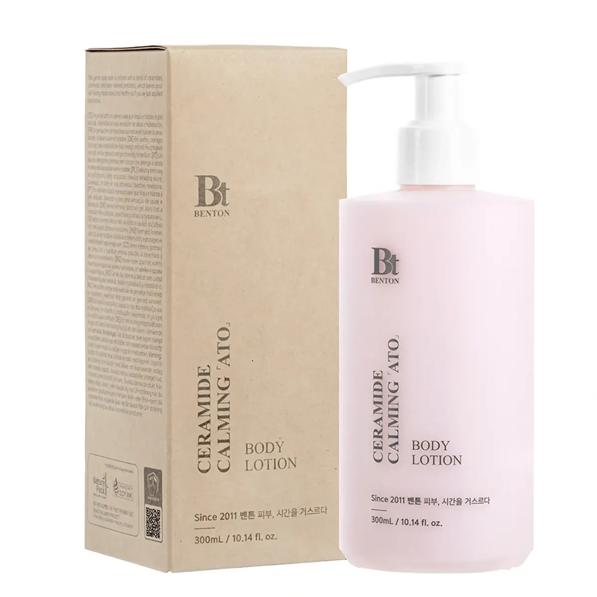 Заспокійливий атопічний лосьйон для тіла з керамідами Benton Ceramide Calming Ato Body Lotion 300 мл