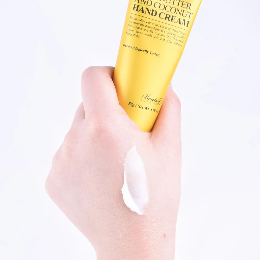 Крем для рук з маслом ши та кокосом Benton Shea Butter and Coconut Hand Cream 50 г