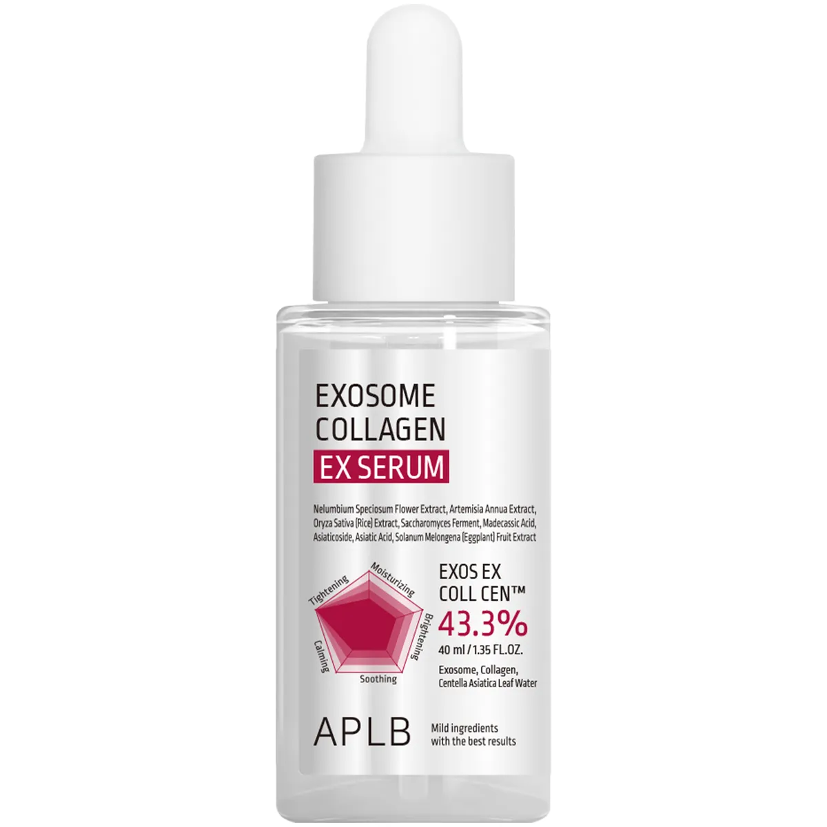 Сироватка для зміцнення шкіри з екзосомами та колагеном APLB Exosome Collagen EX Serum 40 мл