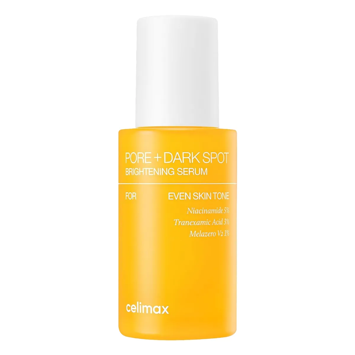 Сироватка для звуження пор і освітлення пігментних плям Celimax PORE+DARK SPOT BRIGHTENING SERUM 30 мл
