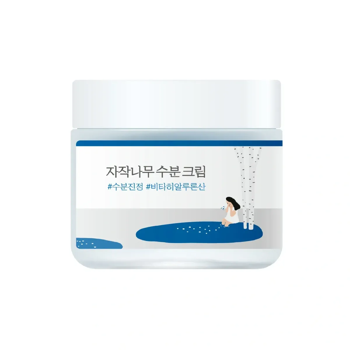 Зволожувальний крем з березовим соком для всіх типів шкіри ROUND LAB Birch Juice Moisturizing Cream 80 мл