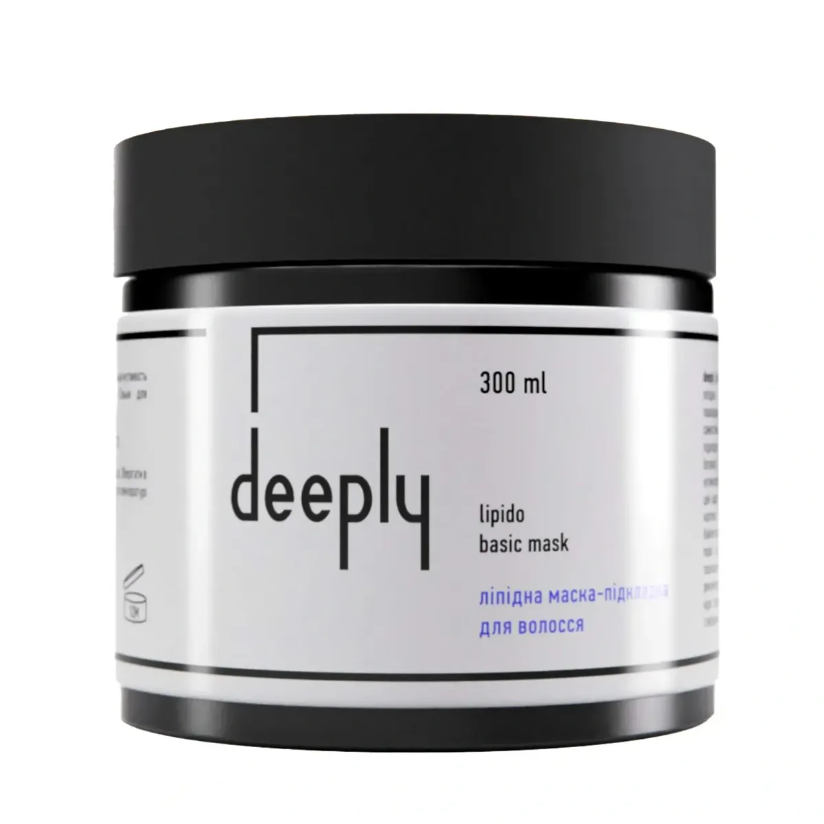 Ліпідна маска-підкладка для волосся Deeply Lipido Basic Mask 300 мл