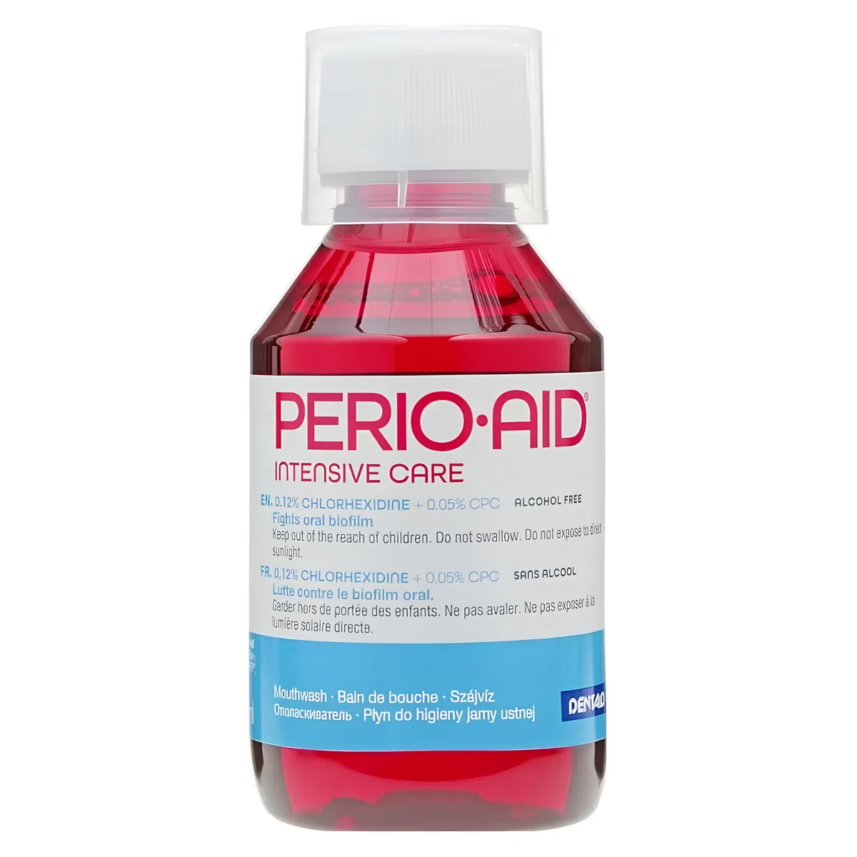 Ополіскувач для ротової порожнини з хлоргексидином Dentaid Perio-Aid Intensive Care 150 мл