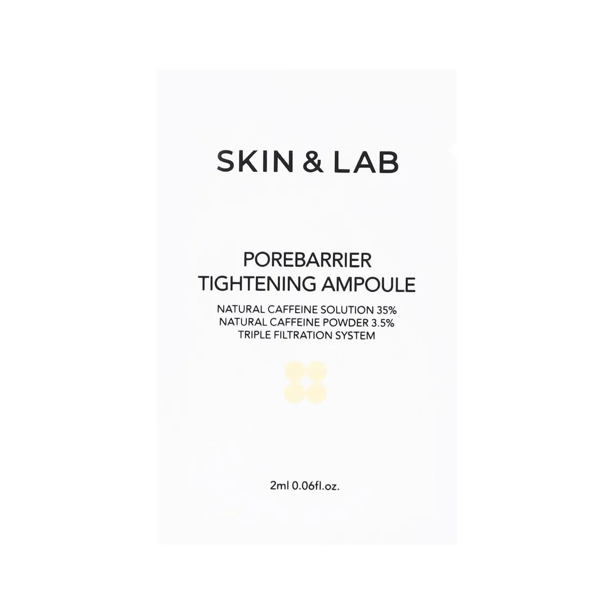 Сироватка для звуження пор SKIN&LAB Porebarrier Tightening Ampoule 2 мл, Саше (Тестер)