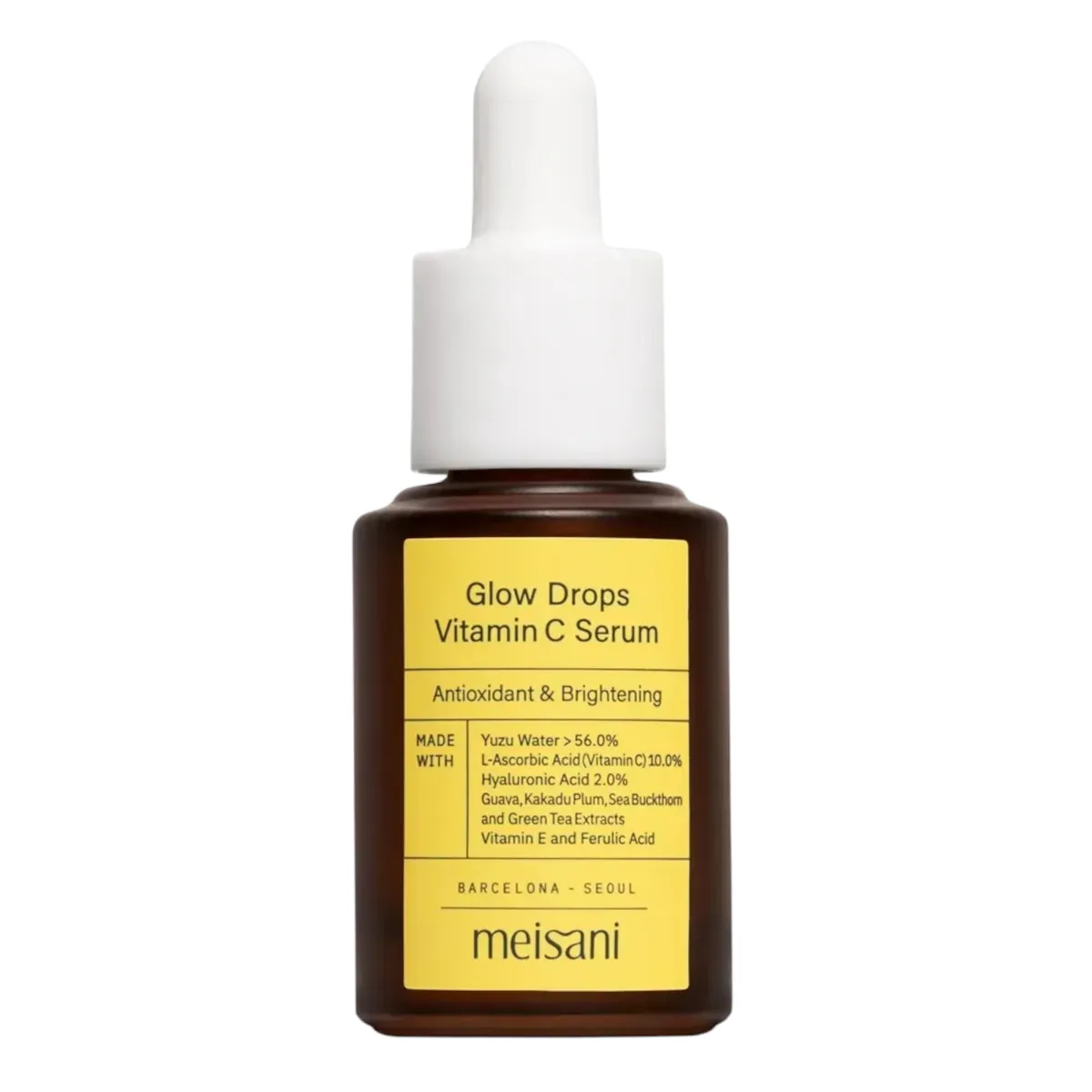 Сироватка з інкапсульованим вітаміном C для сяйва шкіри Meisani Glow Drops Vitamin C Serum 15 мл