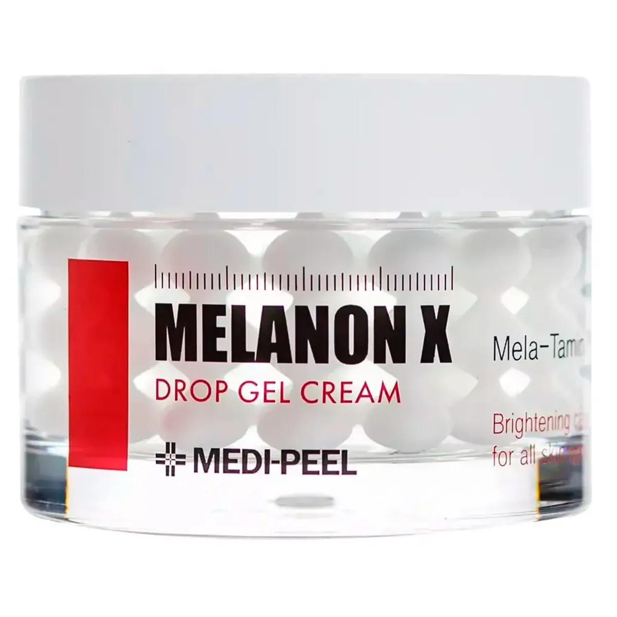 Освітлювальний гель-крем для обличчя проти пігментації MEDIPEEL Melanon X Drop Gel Cream 50 г