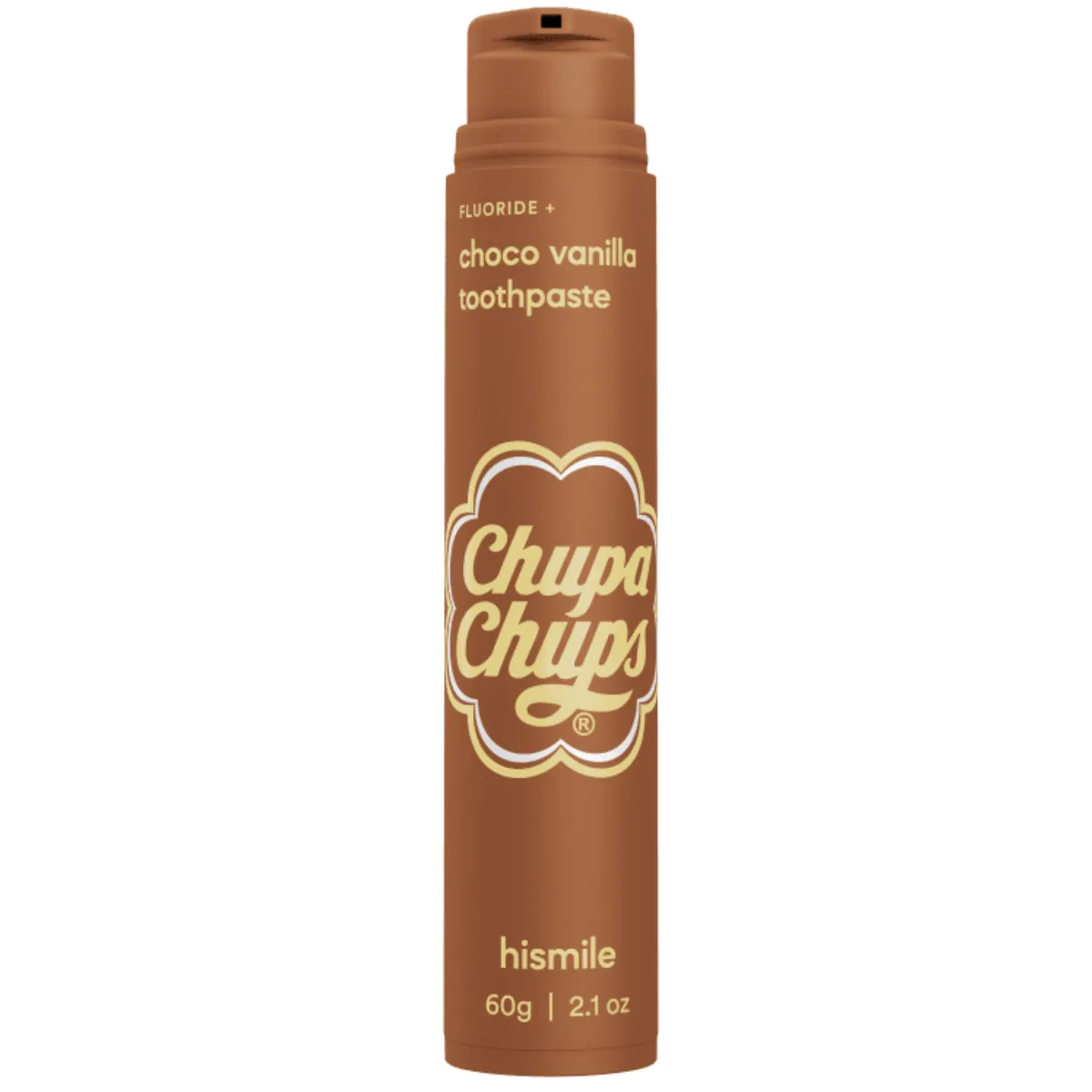 Зубна паста зі шоколадно-ванільним смаком Hismile Chupa Chups Choco Vanilla Toothpaste 60 г