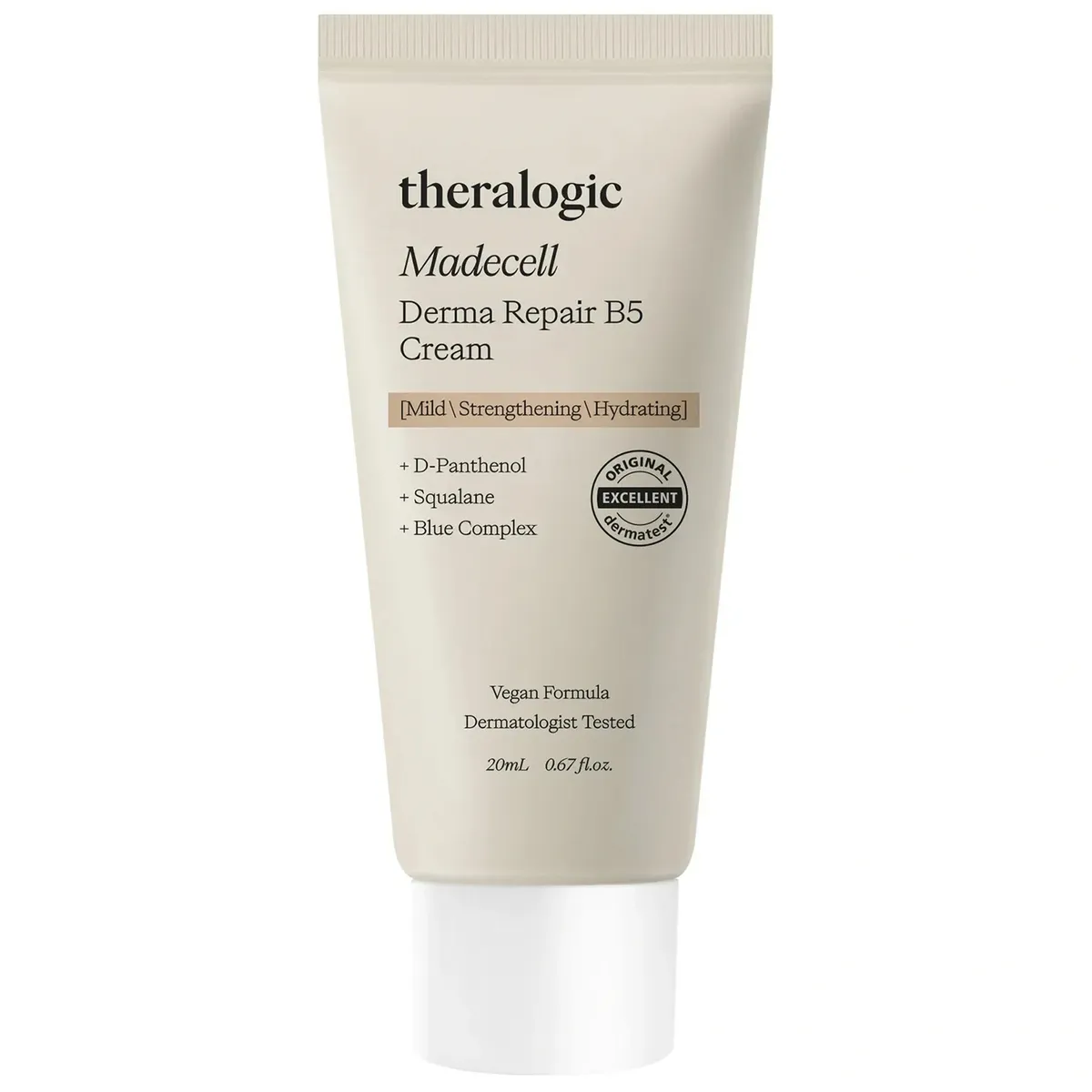 Відновлювальний крем з д-пантенолом Theralogic Madecell Derma Repair B5 Cream 20 мл, Мініатюра