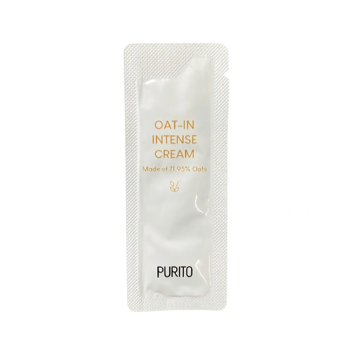 Поживний крем з водою із насіння вівса Purito Seoul Oat-in intense Cream 1 г, Саше (Тестер)