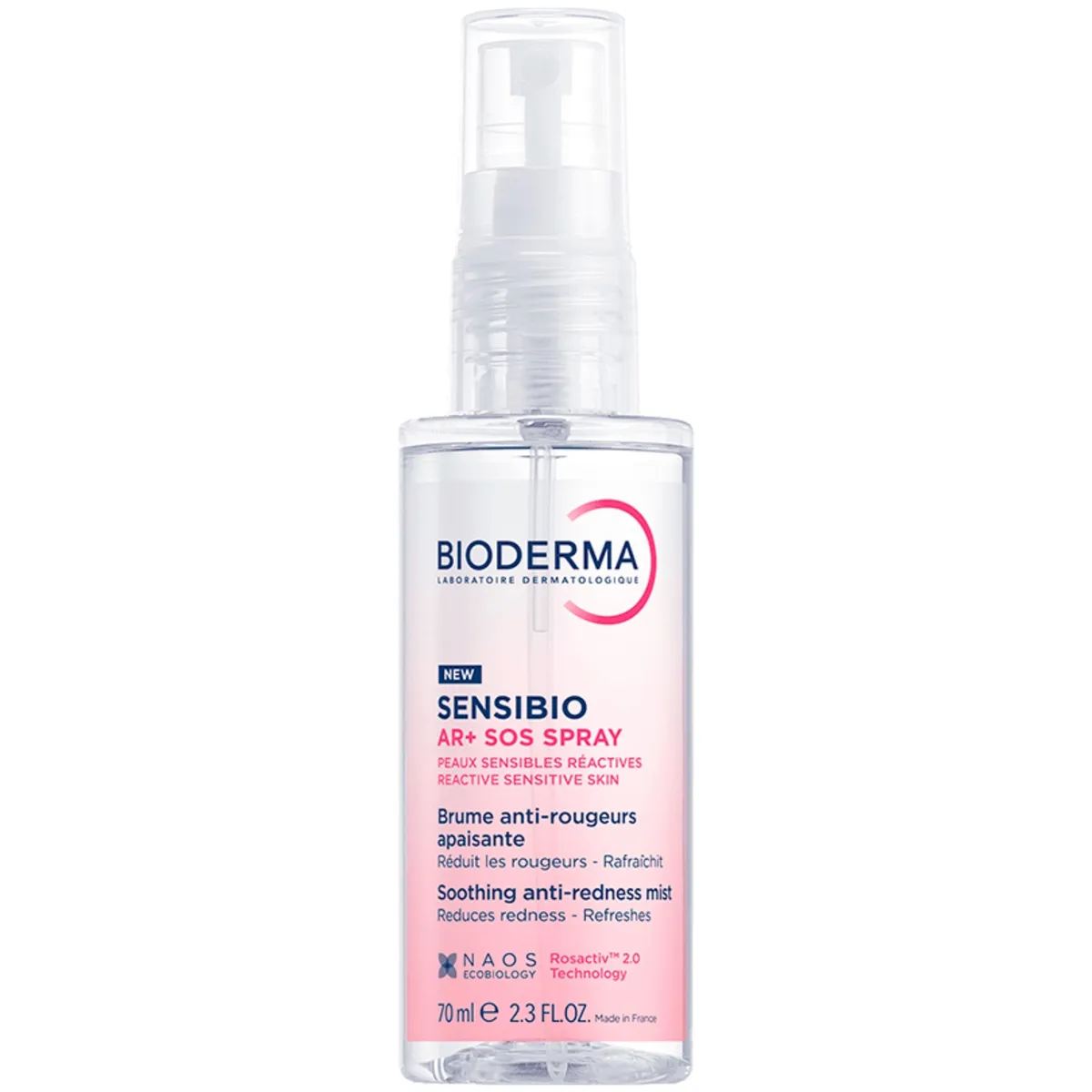 Спрей для обличчя проти почервонінь Bioderma Sensibio AR+ SOS Spray Soothing Anti-Redness Mist 70 мл