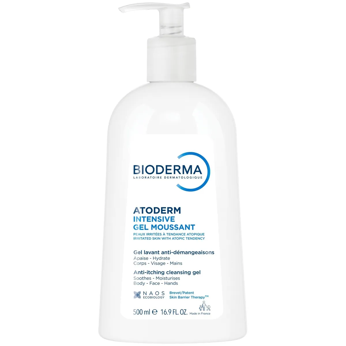 Інтенсивний очищувальний пінистий гель Bioderma Atoderm Intensive Ultra-Rich Foaming Gel 500 мл