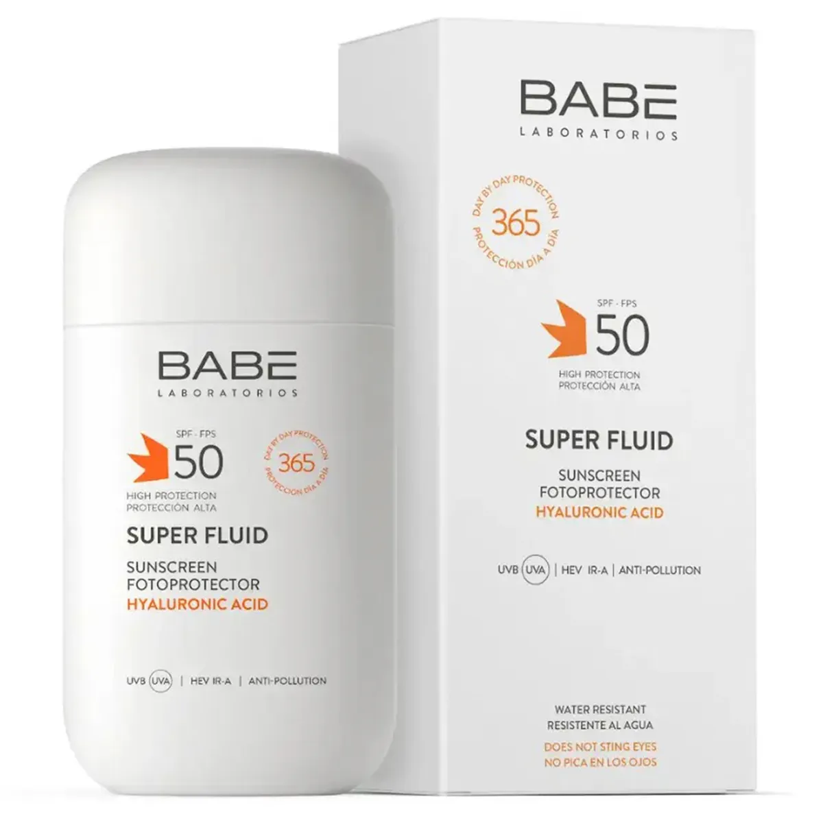 Сонцезахисний супер флюїд SPF50 для всіх типів шкіри BABE Laboratorios Super Fluid SPF50 50 мл