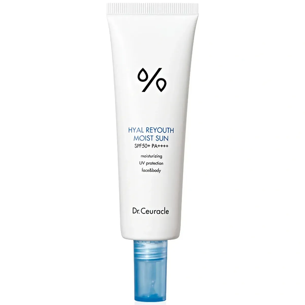 Зволожувальний сонцезахисний крем з гіалуроновою кислотою Dr.Ceuracle Hyal Reyouth Moist Sun SPF50+ PA++++ 50 мл