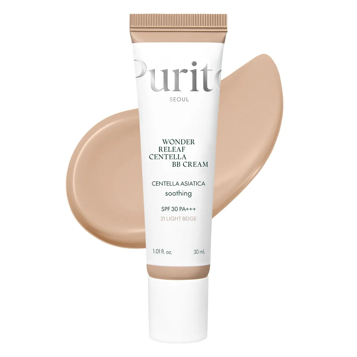 BB-крем з центелою Purito Seoul Wonder Releaf Centella BB Cream 21 Light Beige 30 мл